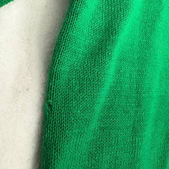 Resting Grinch Face Christmas Green & Red Pullover Womens Cozy Sweater Size XL - Picture 11 of 11